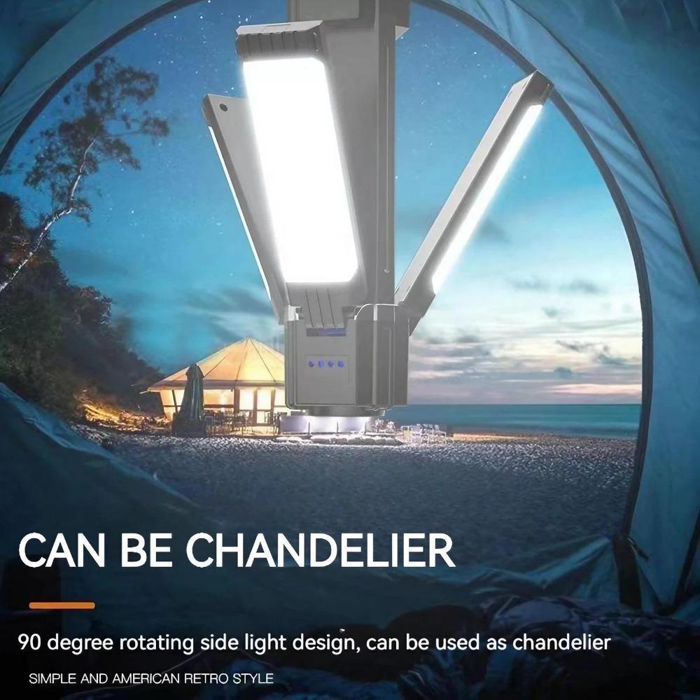 Portable Magnetic USb Camping Light, Adjustable LED Tent Lamp with SOs Emergency Signal, Rechargeable Flashlight for Outdoor Adventure Car Home Safety Efficient Lighting