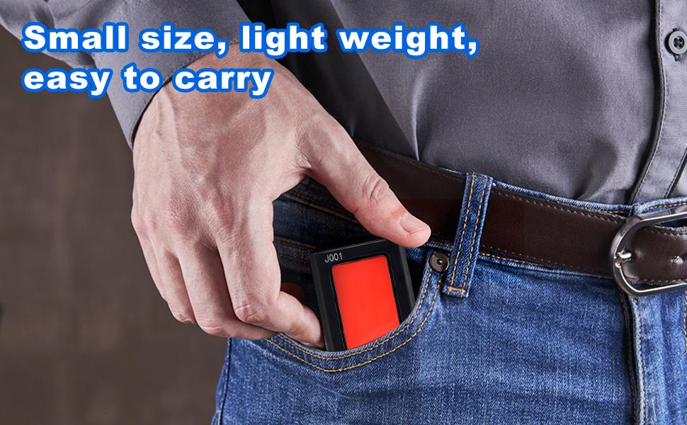 MelyBaoB J001 Hidden Camera Detectors & Camera Detector, anti spy Camera finder, 10X Search Speed.