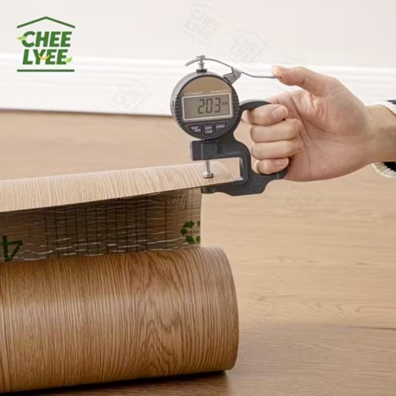 2 Rolls SXP Self-Adhesive Wall Floor Tiles, Peel and Stick 15.75"X118" Vinyl, Aluminum Foil Backing, Modern Wood Grain and Marble Pattern, 30 Colors Available, Home Decor, Easy to Apply Wall Film, Suitable for All Indoor Spaces