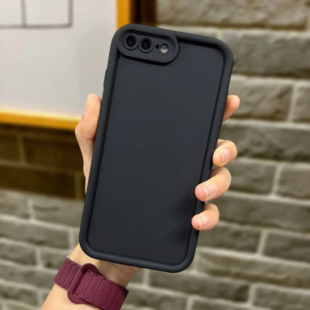 Enhanced Camera Protection, Shockproof Skin-Friendly Touch Soft Case Cover for iPhone 11 12 13 14 15 16 Pro Max X XS XR XSMAX 7 8Plus SE2 SE3 16E SE4 6 6S 6Plus