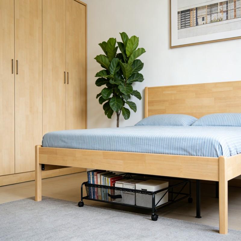 Simple shoe rack, simple shoe rack, under-bed shelf, multi-functional iron bedroom organizing and storage box, storage mesh bag with pulley shoes, room and bedroom storage, organized and tidy, clean and hygienic multi-functional storage, suitable for more