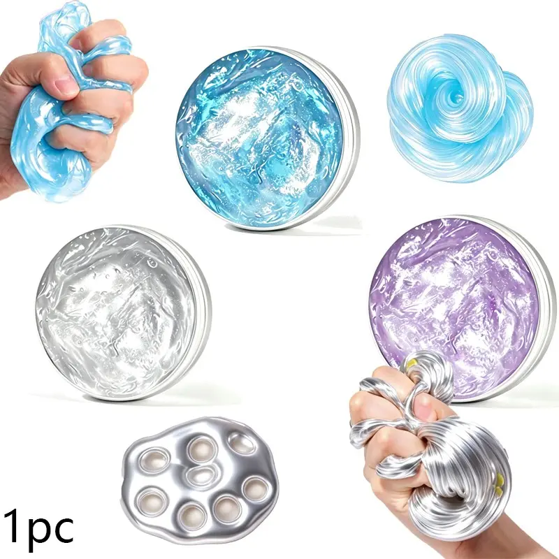 Jelly Crystal Mud DIY Toy, Refreshing Texture, Kids Party Gift, Boy Girl Birthday Present, Fun Interactive Playtime Activity