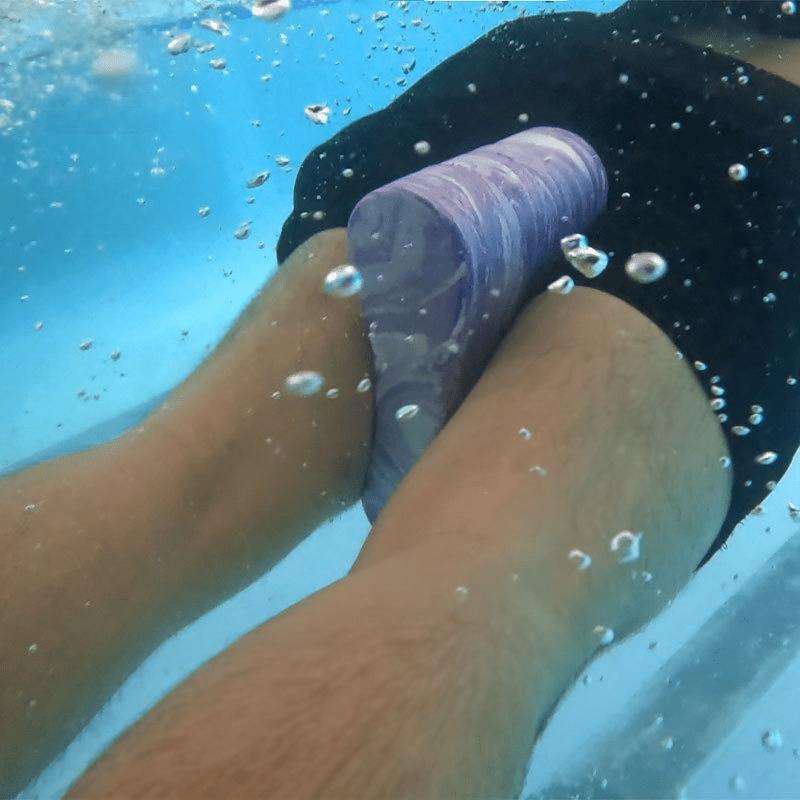 EVA camouflage foam exercise paddle, beginner swimming equipment, swimming aid tools, water-based fitness gear, compact and portable, all-in-one water-based fitness paddle.