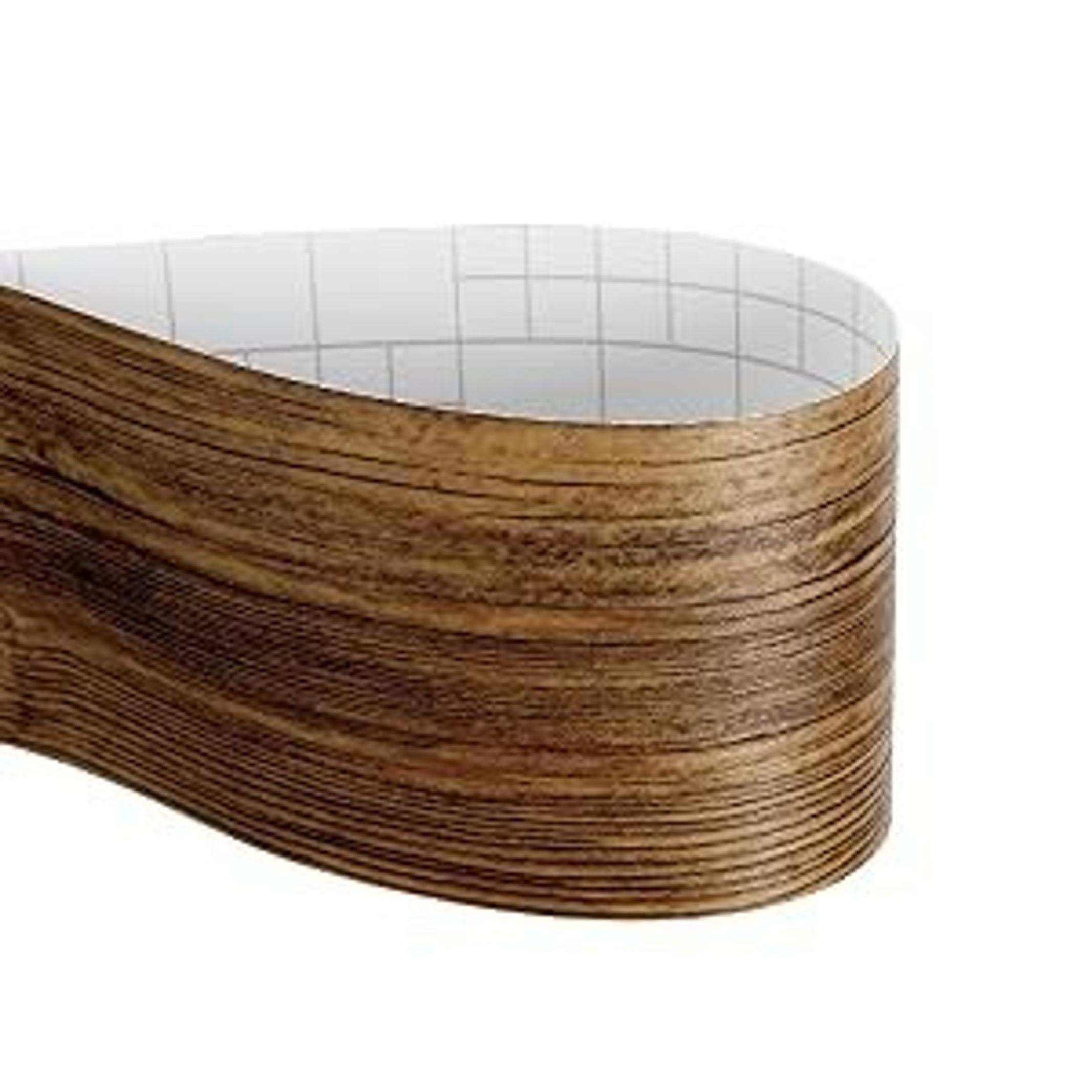 3"x236" Wood Border Wallpaper Peel and Stick Wood Grain Wallpaper Self Adhesive Wall Paper Removable Mirror Frame Border Wood Frame Mirror Vinyl for Bedroom Home Decor