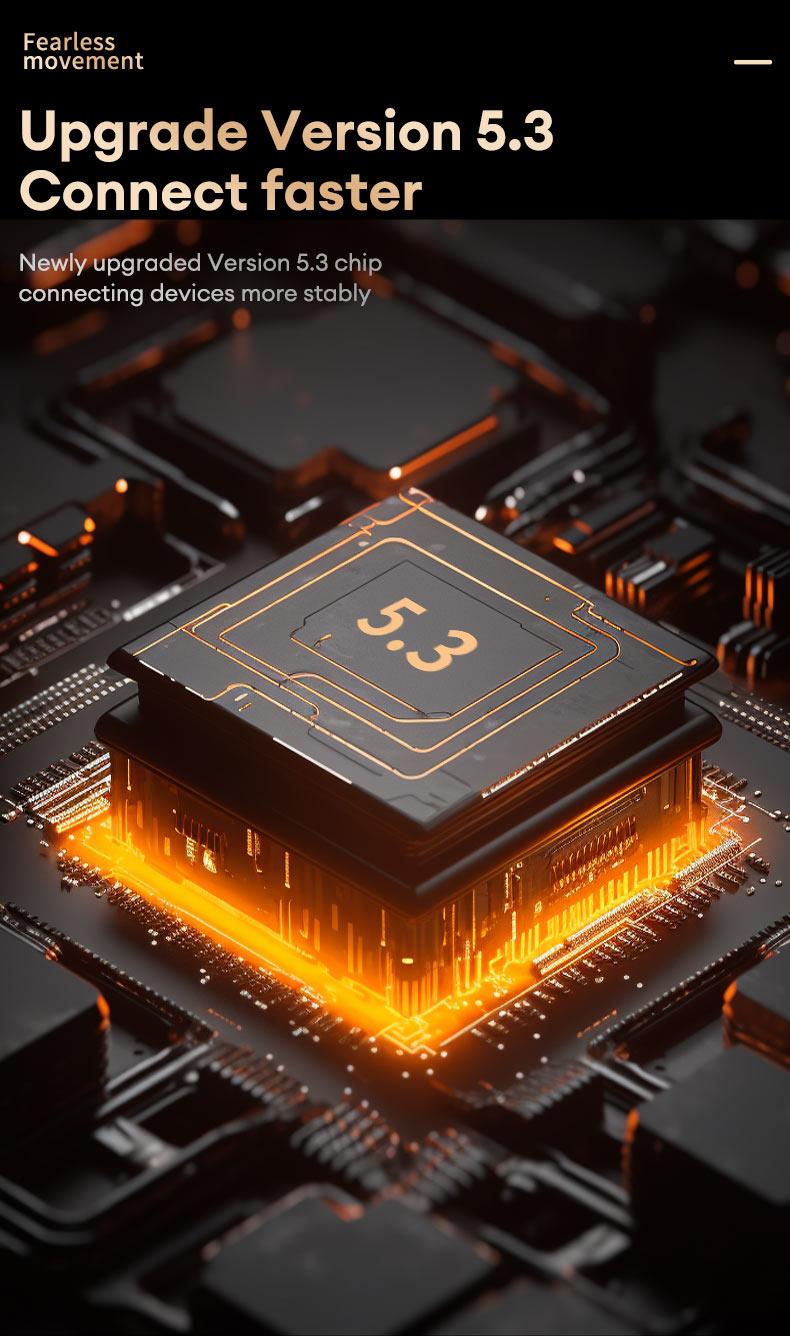 PAXA X15 Pro OWS Wireless Bluetooth Earbuds Luxurious Sound for Music & Phone Calls, Sport Headsets With Call Noise Canceling Mic