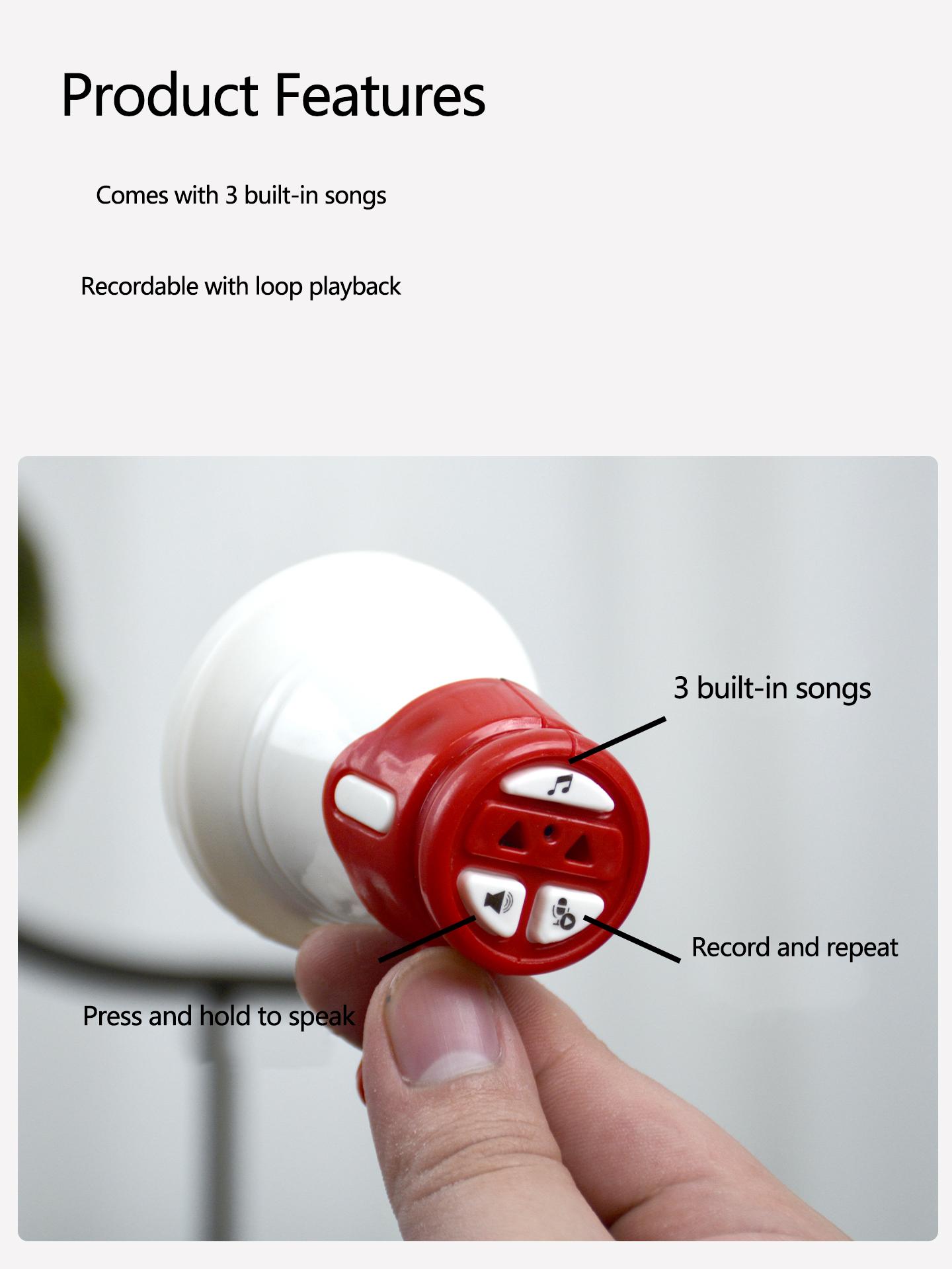 Parrot Speech Trainer for Monk Parrots, Sun Conures, Budgerigars - Recorder with Repeat Function, Whistle Trainer for Cockatiels