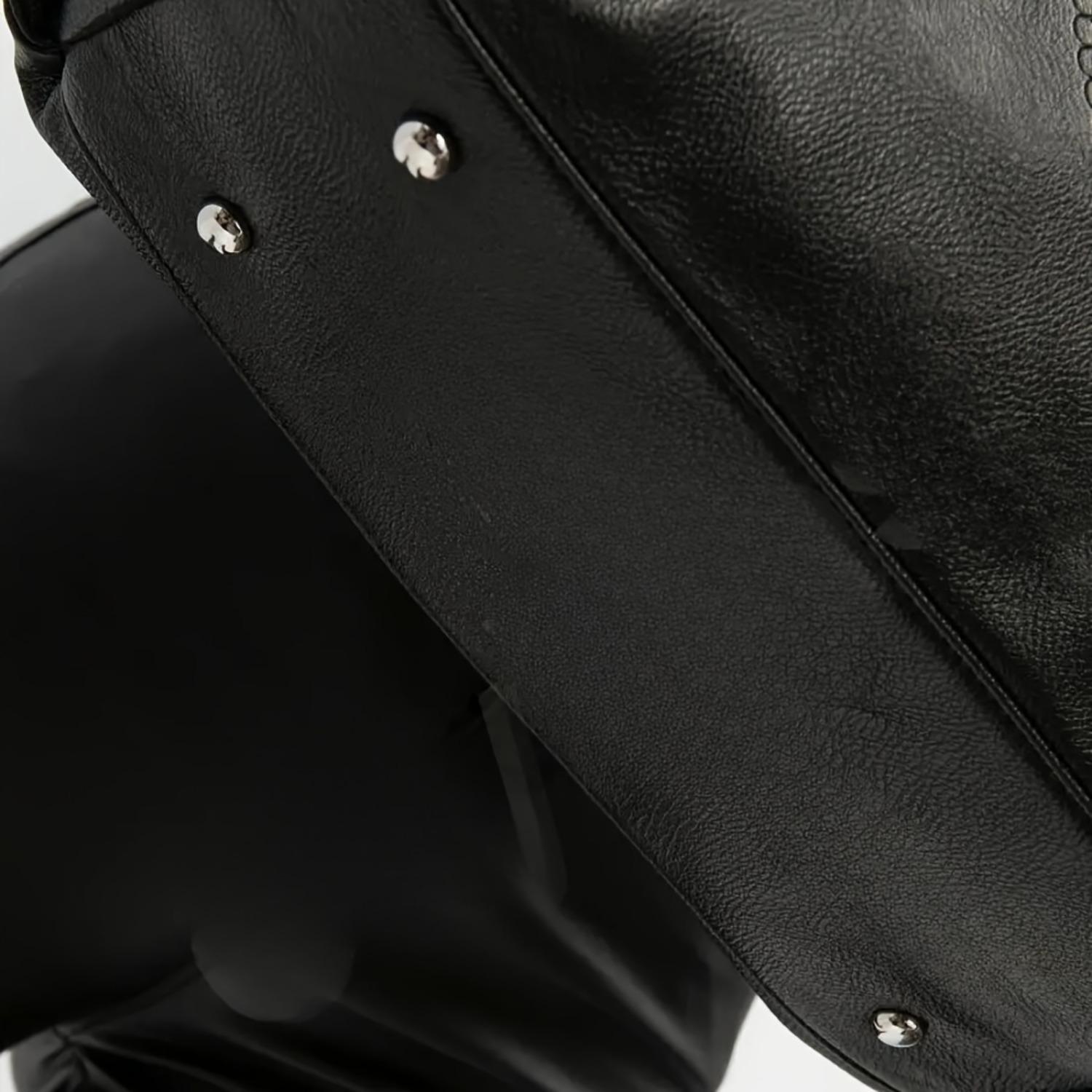 Ladies' Fashion Luxury Tote Bag Casual Trendy Bag Large Capacity Elegant Commuter Handheld Shoulder Bag Elegant Embossed Bag