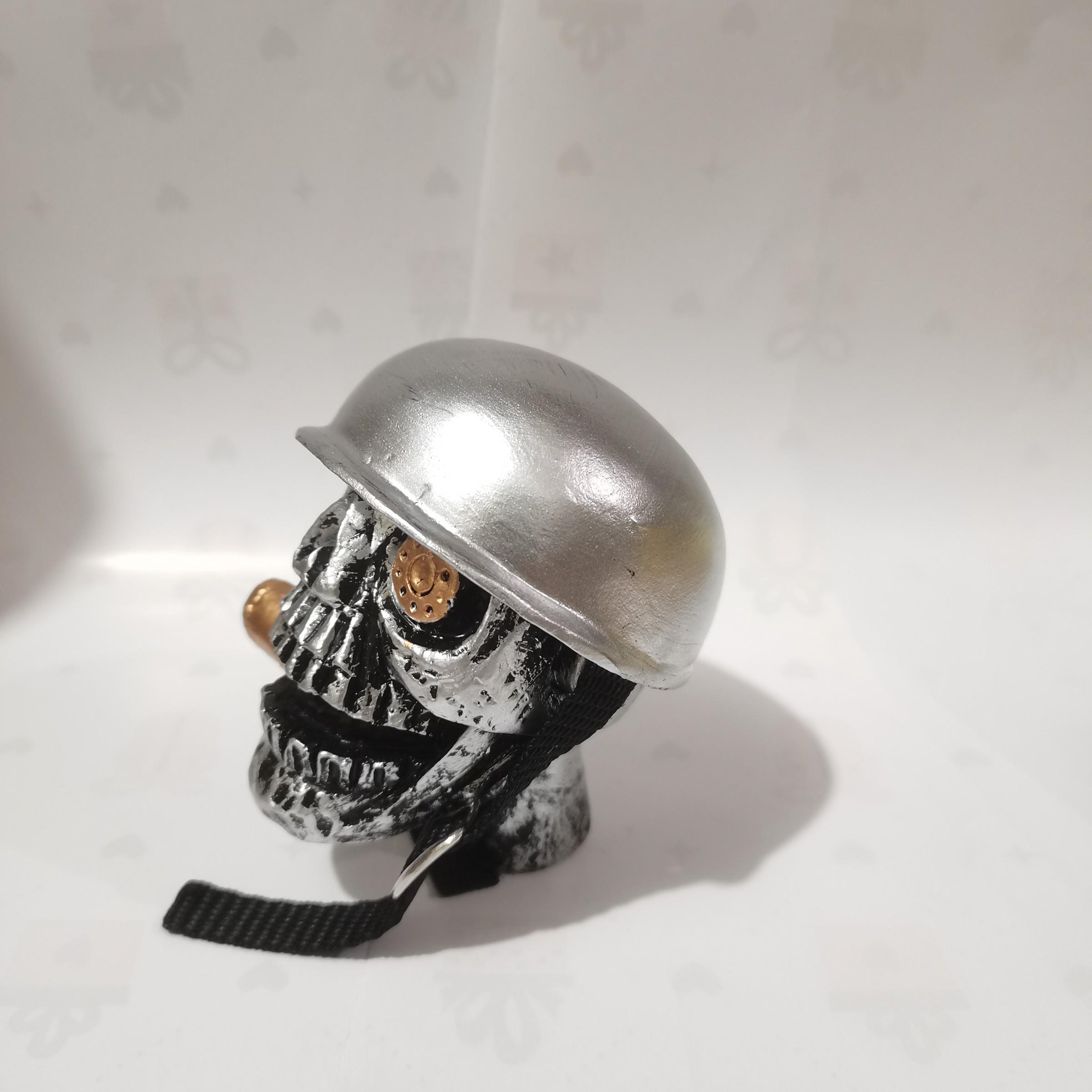 Skull Soldier Grip Car Gear Shift Lever, Trendy Automotive Accessory, Durable Design, Perfect for Vehicle Enthusiasts