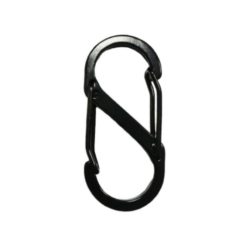 3pcs Mixed Hiking Buckles Outdoor Multi-Functional Accessories Travel Backpack External Hook Connection Clips Keychains