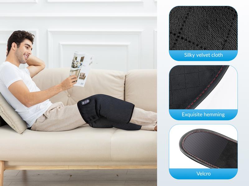 COMFIER Christmas Gifts for Dad, Men, Heated Knee Massager with Vibration, FSA Eligible HSA, Graphene Heating Knee Wrap with 5 Modes, Adjustable for Larger Legs, Home or Post-Workout Comfort COMFIER Christmas Gifts for Dad, Men, Heated Knee Massager with Vibration, FSA Eligible HSA, Graphene Heating Knee Wrap with 5 Modes, Adjustable for Larger Legs, Home or Post-Workout Comfort