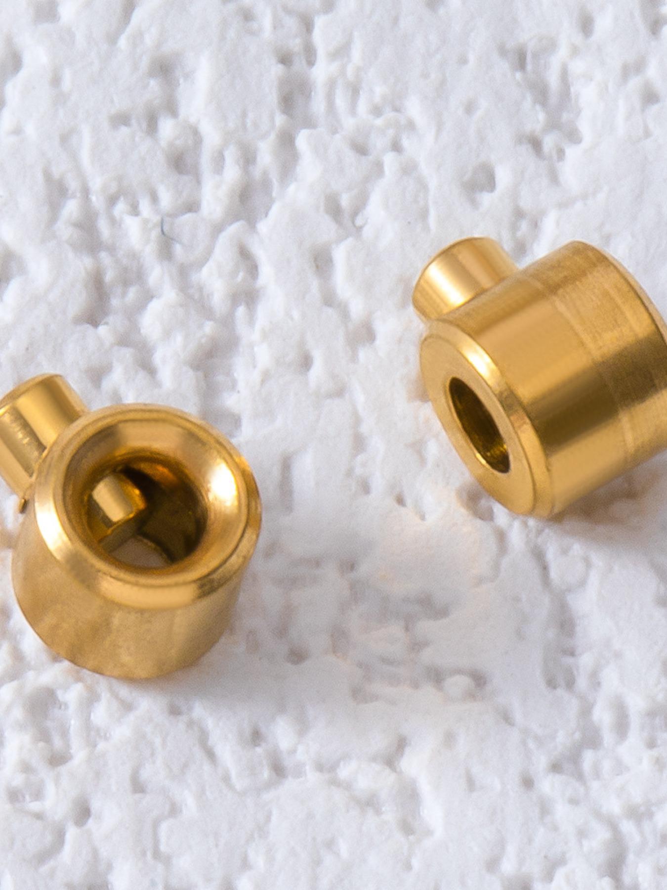 10pcs Set DIY Jewelry Accessories, Stainless Steel Chain Connectors, Fashion Designer Supplies, Handmade Craft Essentials