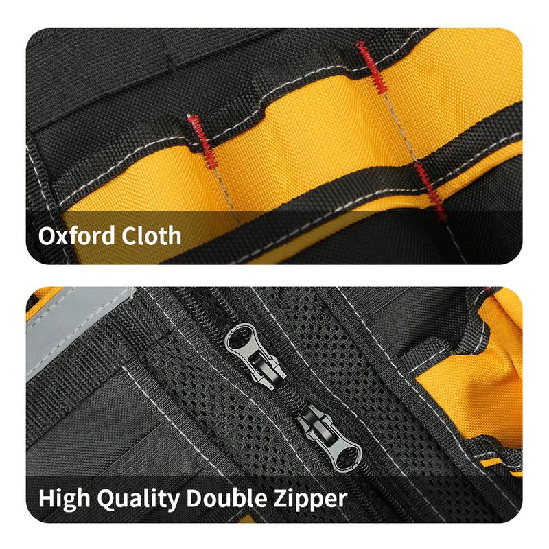 WINHUNT Multi-functional Tool Vest, Multi-pocket Tool Vest for Men, Tool Storage Vest for Home and Office, Reflective Safety Vest WINHUNT Multi-functional Tool Vest, Multi-pocket Tool Vest for Men, Tool Storage Vest for Home and Office, Reflective Safety Vest