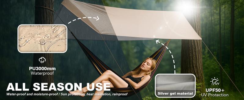 SENLEETO 8-10 Person Instant Cabin Tent - 129 Sq Ft 4-Season Family Tent, 5-Min Setup with Stove Jack Port & Skylight, Waterproof for Camping