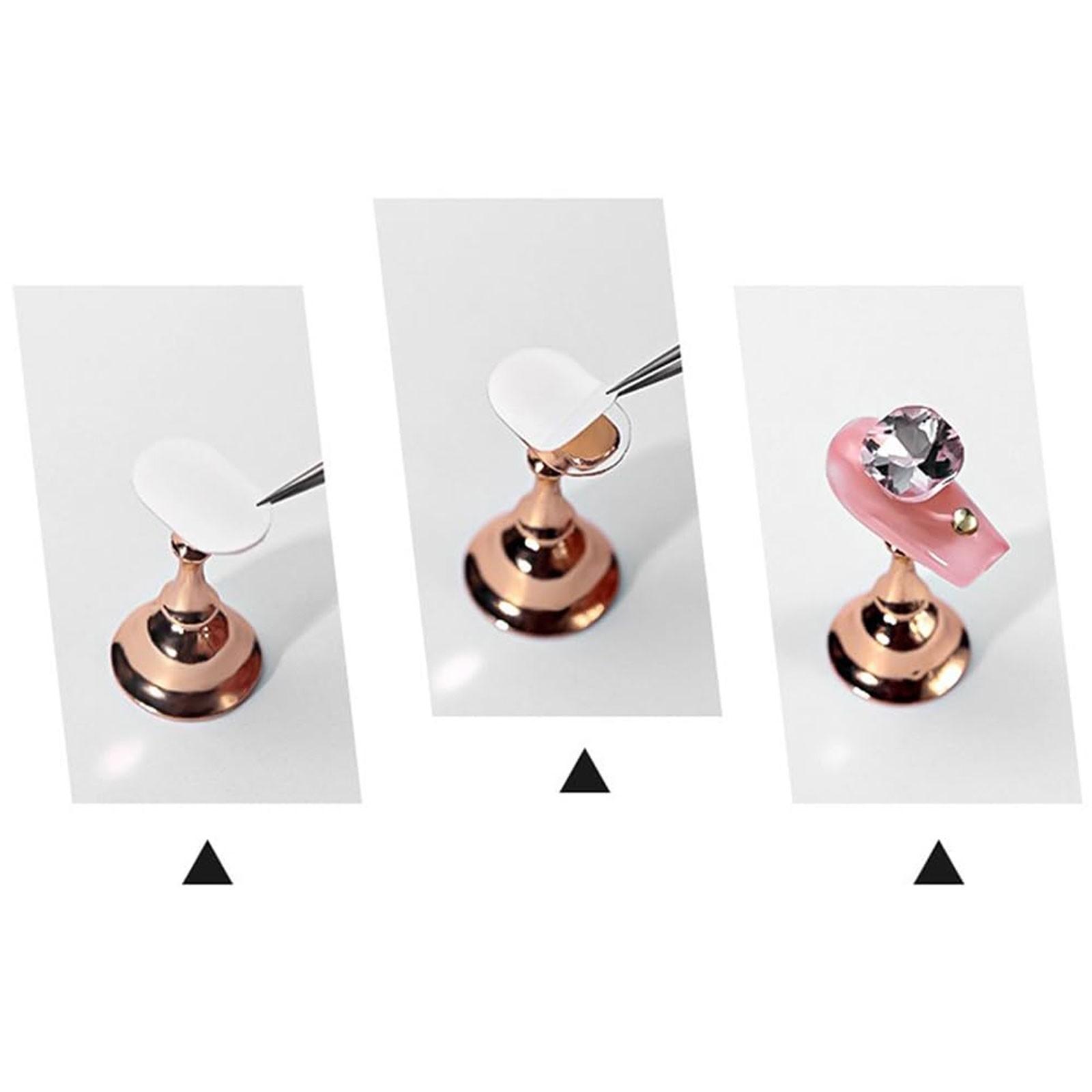 100pcs/30pcs/10m/3m Nail Adhesive Tape False Nails Display Stand Glue Double-sided Pasted Practice Show Square Round Strong Sticky Glue Sticker Roll Double Sided Adhesive Tape Acrylic Transparent No Trace Sticker