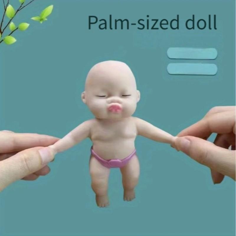 Natalia Doll Stress Relief Toy, Slow Bounce Stretchable Material, Quick Recovery, Fun Prank Gift, Unique Design, Perfect for Friends