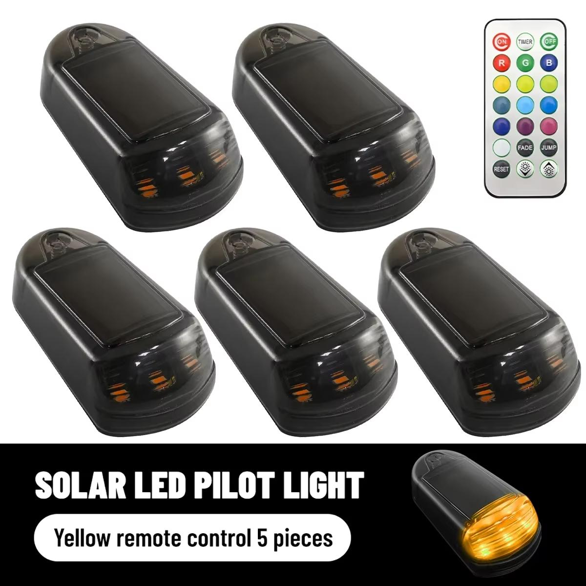 Car Solar Powered Security Strobe Light,Dummy Alarm Wireless Warning Anti-Theft Caution Lamps,LED Flashing Imitation Decoration