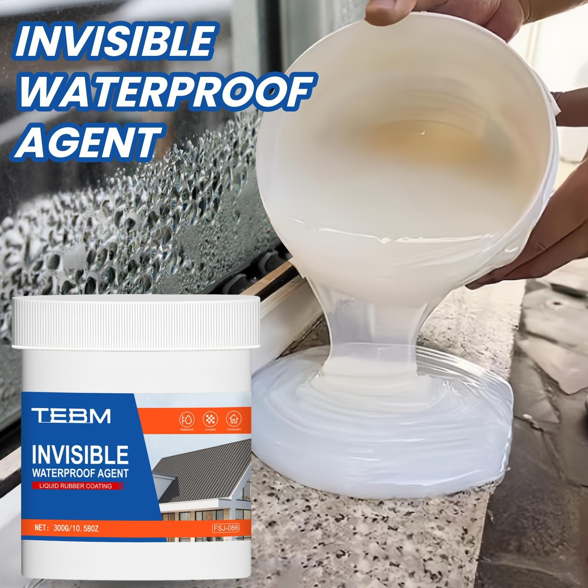 Invisible Transparent RV Roof Waterproof Sealant, Multi-Functional Leak Proof, Effective Prevents Permeation, Universal Waterproof Agent