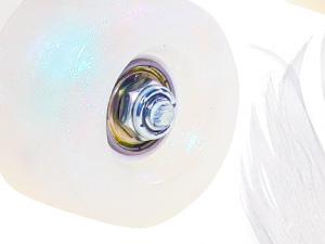 JajaHoho Roller Skates for Women, White Holographic High Top PU Leather Rollerskates, Shiny Double-Row Four Pearl Giltter Wheels Quad Skates for Girls and Age 8-50 Indoor Outdoor (White Swan)