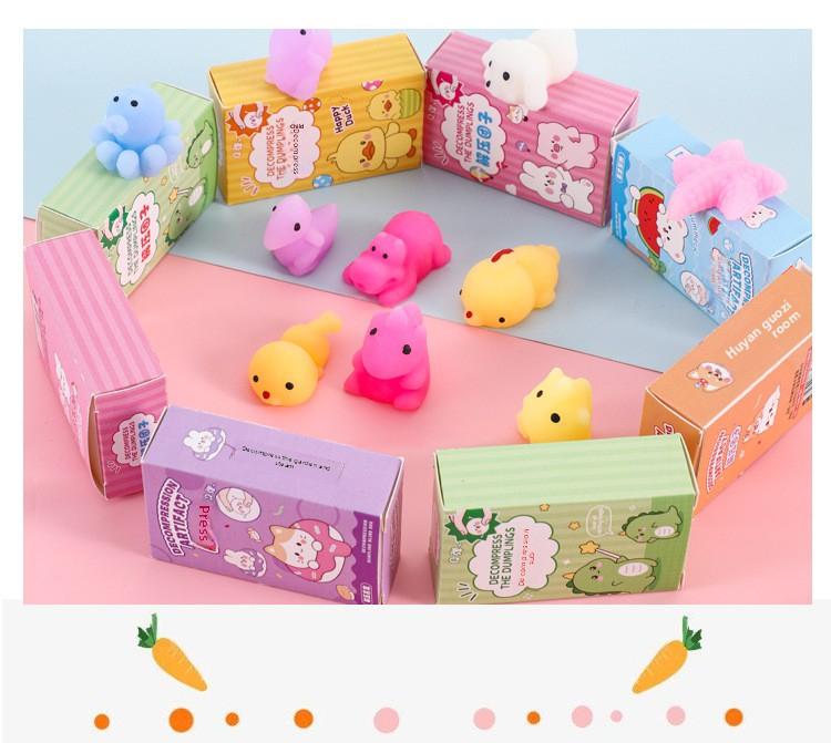 Fun Squishy Toys Blind Box Blind Bag Children's Stress Relief Gift Soft Rubber Decompression Toy Student Small Gift