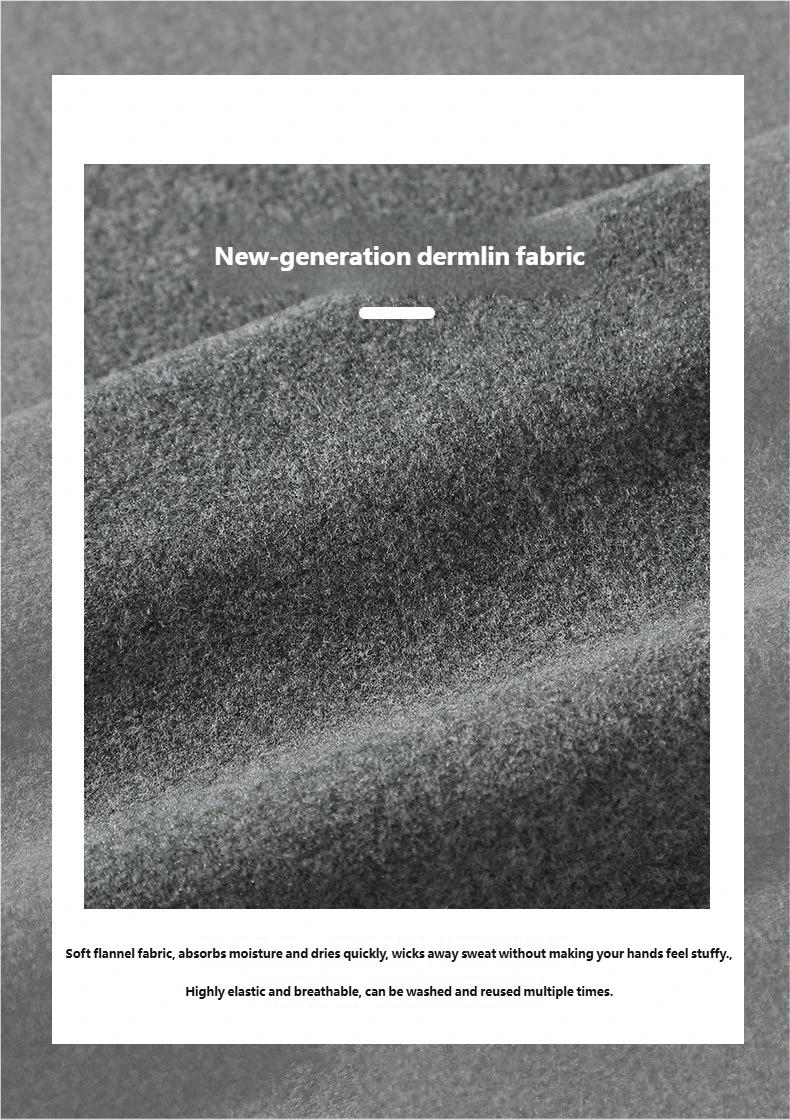 De Rong Half Palm Gloves, Fall Winter Thin Warm Gloves, Unisex Elastic Driving Typing Touch Screen, Student Learning Gloves