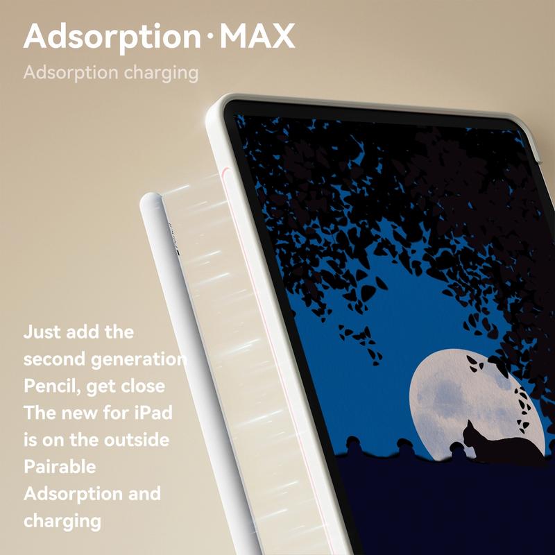 KENKE KENKE Solid Color Tablet Case, Auto Sleep/Wake Tablet Protective Cover, Tablet Protector for iPad 13 Inch M4 2024, iPad Air 13 Inch Air 11 Inch Pro 11, Tablet Casing