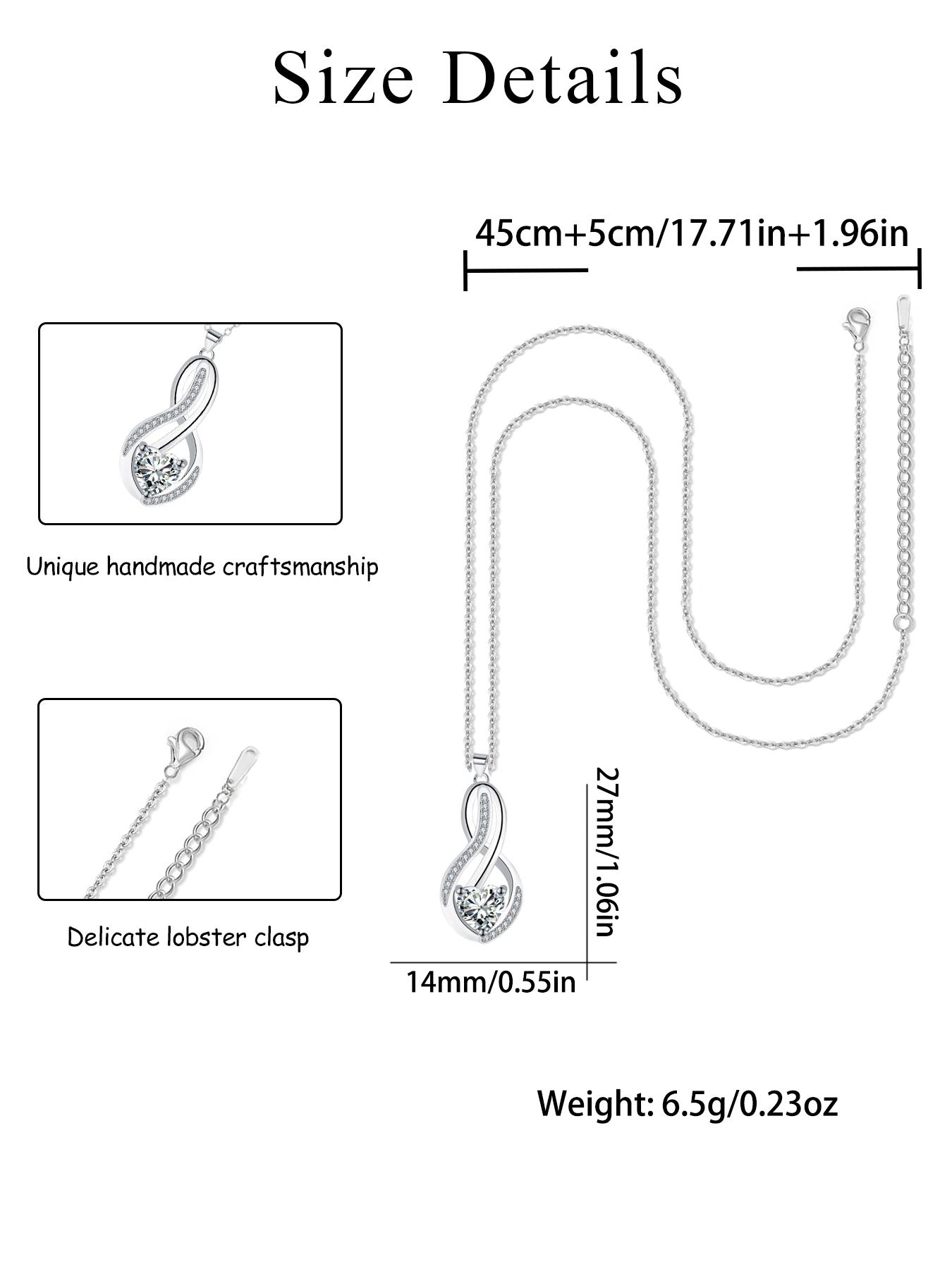 Witches Knot Necklace With Mini Book Jewelry Gift Box, Love Knot Necklace, Good Luck Irish Pagan Wiccan Necklace for Women, Amulet Jewelry Gift for Daughter Mom Wife Girlfriend