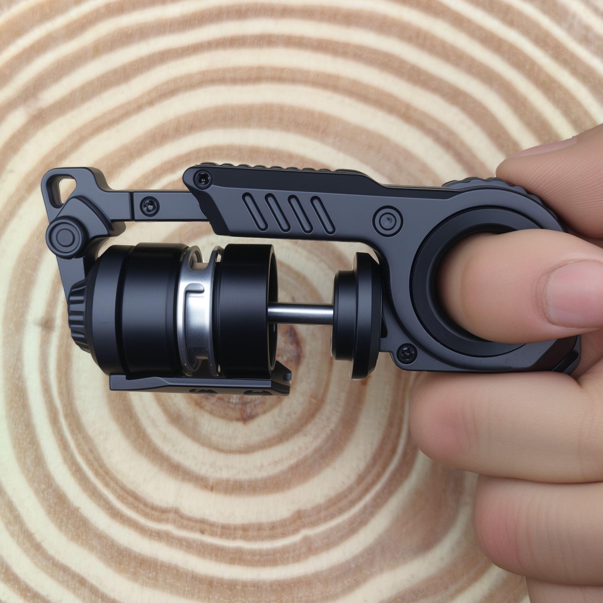 Magnetic Metal Fidget Spinner Toy, Stress Relief Magnet Design, Multiple Play Modes, Adult Novelty Toy, Crisp Sound, Enhances Focus and Relaxation, Sensory Stress Reliever #GLOBAL PICKS
