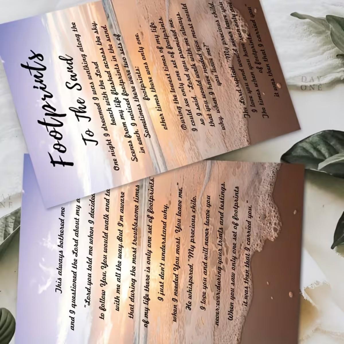 1 Types Of Inspirational Gospel Cards, Each Containing 100 Christian Prayer Cards with Biblical Scriptures,Suitable for Bookmarks, Wallet Cards, Church Gift, And of Religious Retreat。