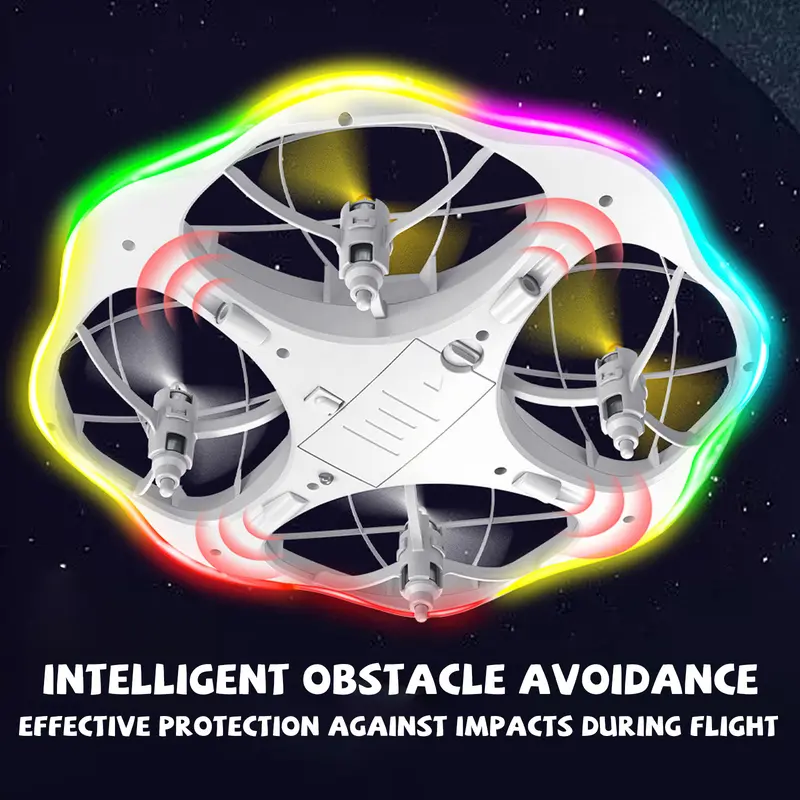 Mini Light 4-axis Rc Plane Obstacle Avoidance and Height Setting Rc Planes, Multiple Gears Speed Switching Basic Flight Remote Control Plane