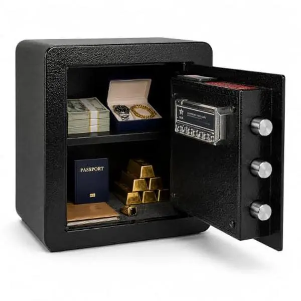 GARVEE Steel Safe Box, 1.8 Cubic Feet Security Safe