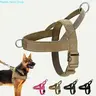 No Pull Dog Harness for German Shepherd, Golden Retriever, Border Collie - Easy-Fit Adjustable, Chafe-Resistant, Safe, Secure, Lightweight Pet Vest Harness for Camping, Daily Stroll, Walking Training Outdoor Supplies