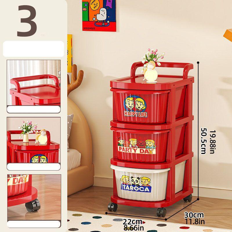 Style Multifunctional Mobile Side Cabinet, Compact Storage Solution for Living Room Snacks, Portable Organizer for Home Use