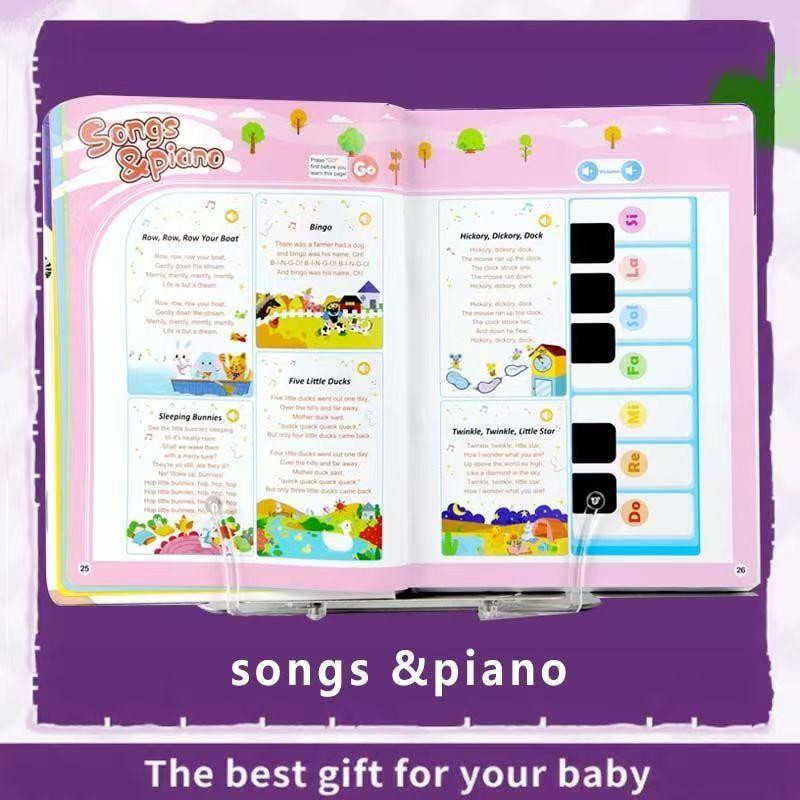 Children's electronic education device, early education learning machine, point-and-read audio companion machine, homework machine