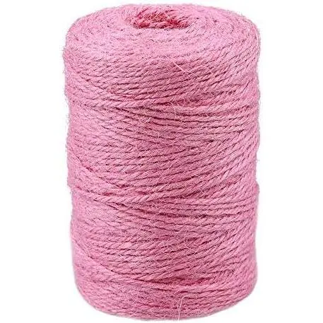 Jute Twine -  & , 328 , 2mm, 3-Ply  for  Wrapping,DIY Projects & Climbing