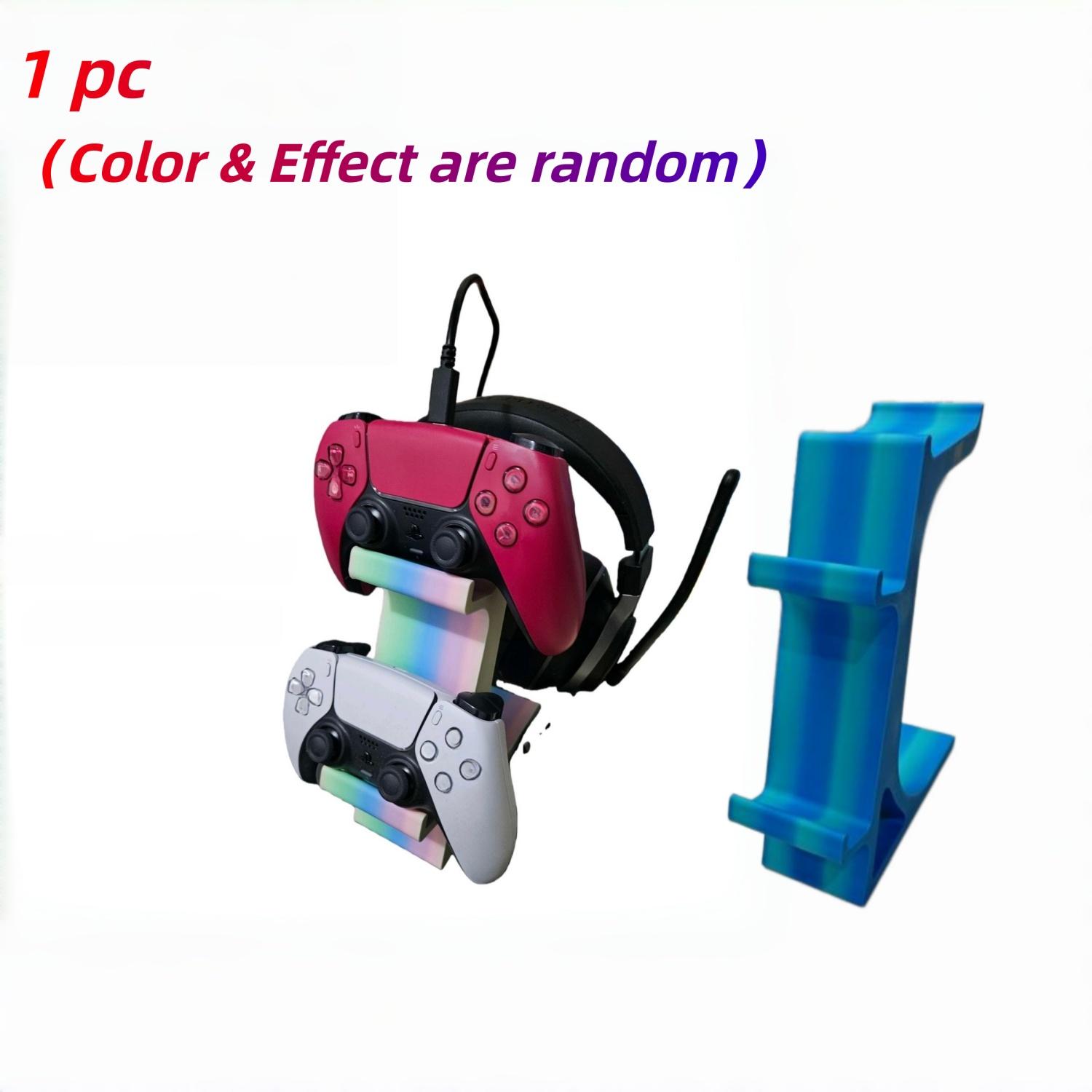 Multi-Functional 3-In-1 Gaming Controller & Headphone Stand Holder, Fits Ps5/ps4/xbox/switch, Dual-Layer Design, Gamer Essential Accessory