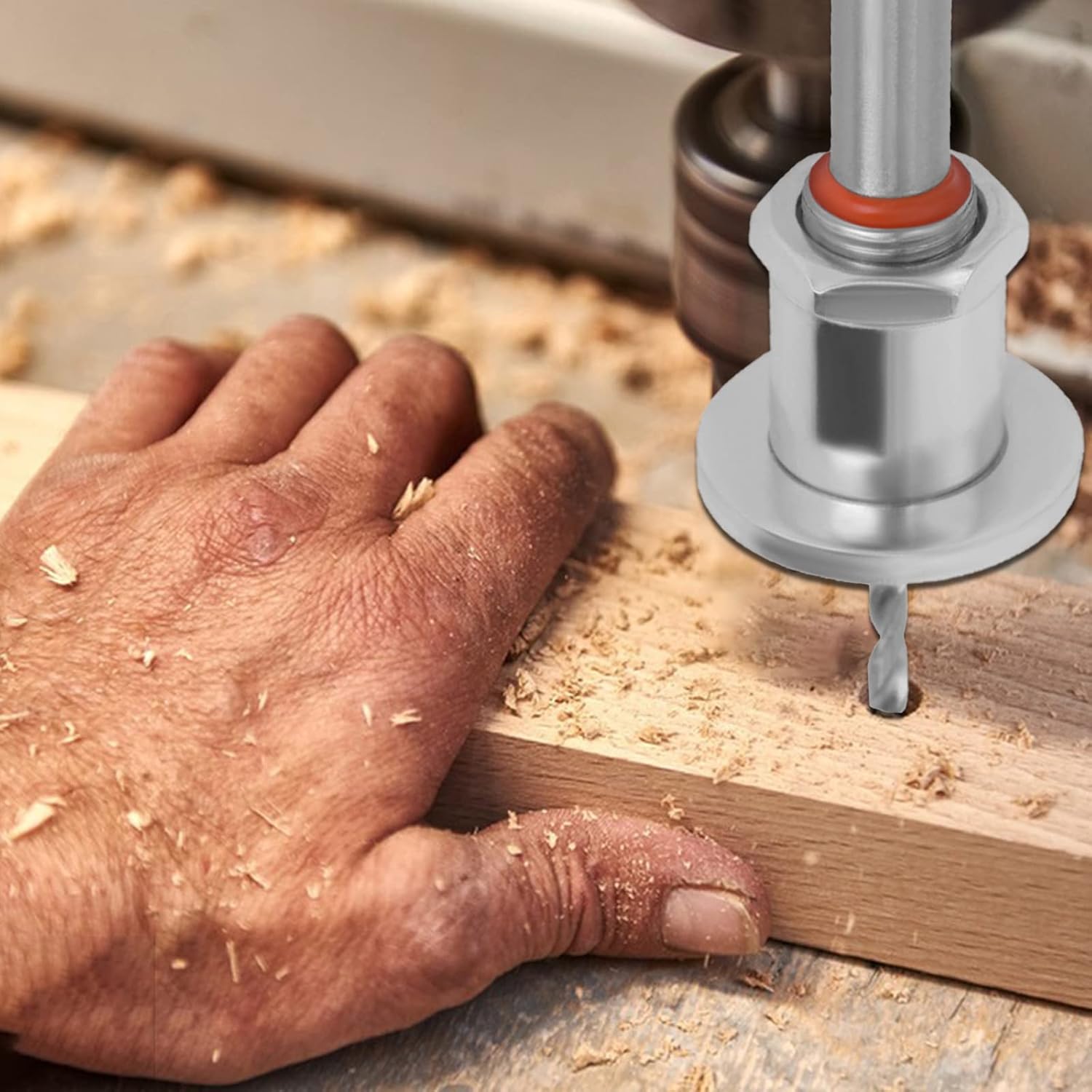 5PCS Carbide Tipped 90° Countersink with Adjustable Low Friction Depth Stop Multifunctional Round Shank Bore Woodworking Drill Bit Taper Drill Bit Counterbore Drill Bit 5PCS Carbide Tipped 90° Countersink with Adjustable Low Friction Depth Stop Multifunctional Round Shank Bore Woodworking Drill Bit Taper Drill Bit Counterbore Drill Bit