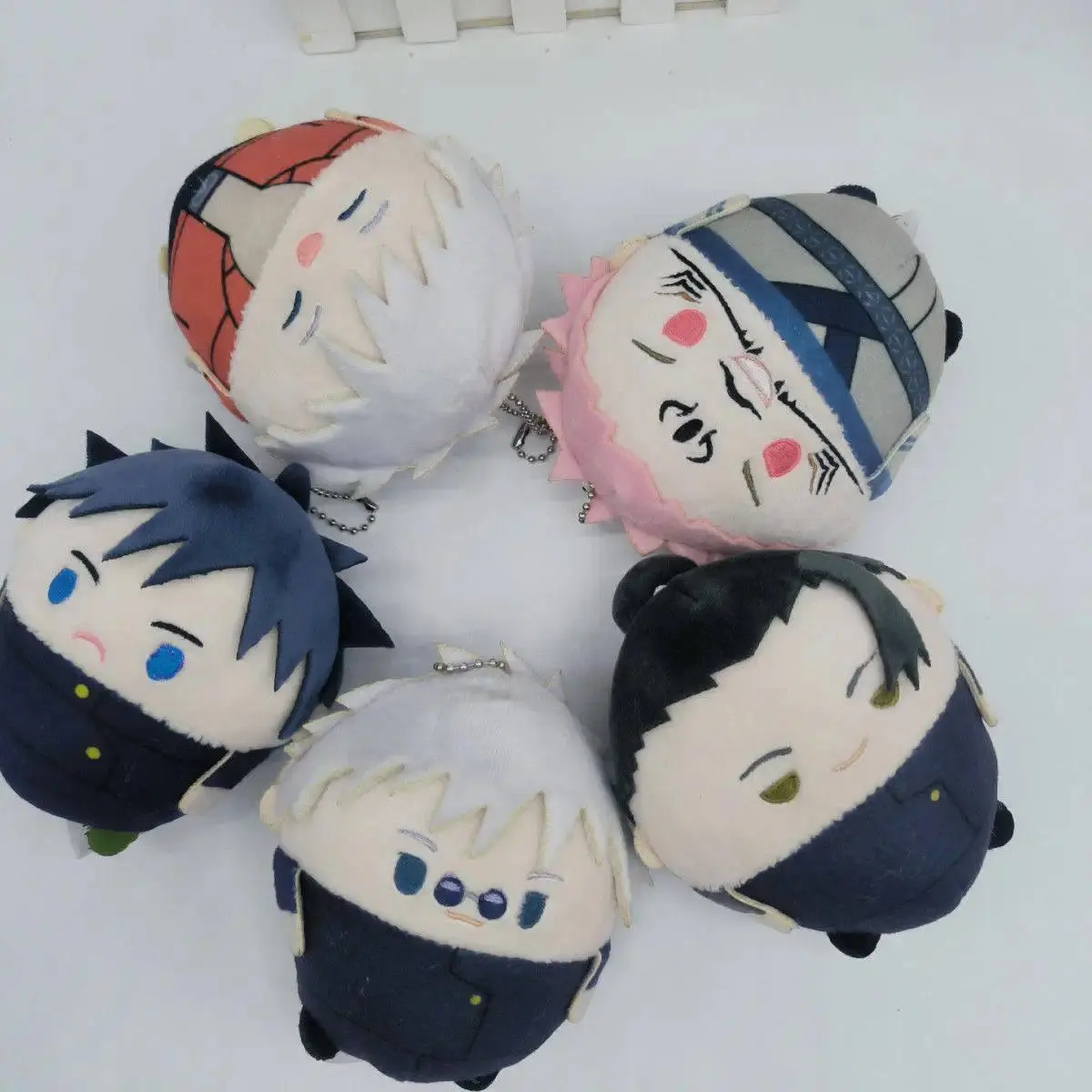 Stuffed Jujutsu Kaisen Anime Plush Cushion Pendant Toys Gojou Satoru Tadori Yuuji Nanami Kento Ryoumen Sukuna Collectible Gifts