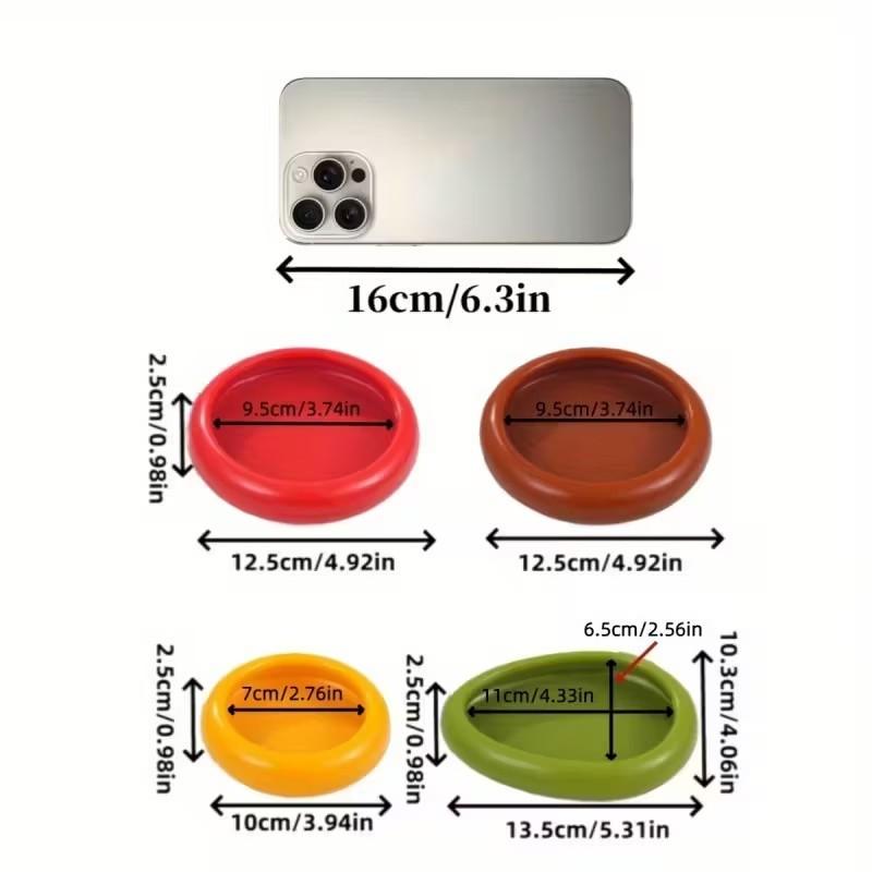 Reusable Silicone Storage Containers, Stackable Food Organizer Box Set, Durable & Convenient Kitchen Organization Solution
