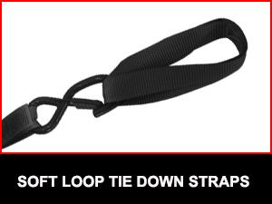 NeatStrap Self-Storing Retractable Ratcheting Straps (4PK) - 1"x15', 1500lbs Break Strength, Safety Lock, Chromoly S Hooks, Plastic-Grip Lever, Vinyl Soft Loops - Time-Saving Load Binding for Motorcycle, Moving Truck Cargo, Heavy Duty, Bikes, Chromoly Ste