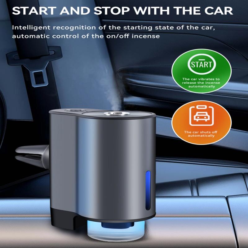 Smart Car Air Freshener, Car Air Freshener Diffuser with 3 Adjustable Modes, Car Aromatherapy Machine for Car Home Office Bedroom, Gift for Friend, Car Electrical Appliances Smart Car Air Freshener, Car Air Freshener Diffuser with 3 Adjustable Modes, Car Aromatherapy Machine for Car Home Office Bedroom, Gift for Friend, Car Electrical Appliances