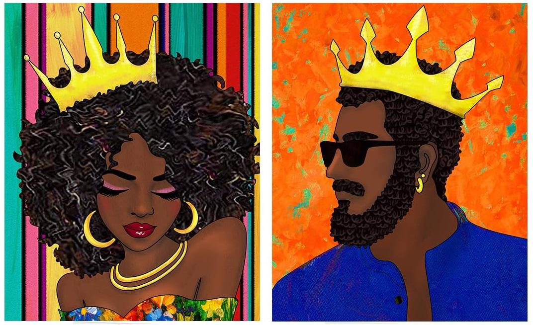 Valentines Day Couple Pre Drawn Kit Gift Couple Painting Kit Pre Drawn Canvas Sip and Paint Kit Gift for Anniversary, Painting Party, Art Practice, Valentines Day Gift, Man and Women Couple Everyday Dating Supplies