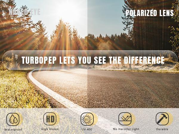 TURBOPEP 3 Pairs Simple Sunglasses For Fishing,Unisex Polarized Glasses, Square Sunglasses,Lightweight Frame Sun Glasses with UV Protection, Travel Accessories gafas de Springtok