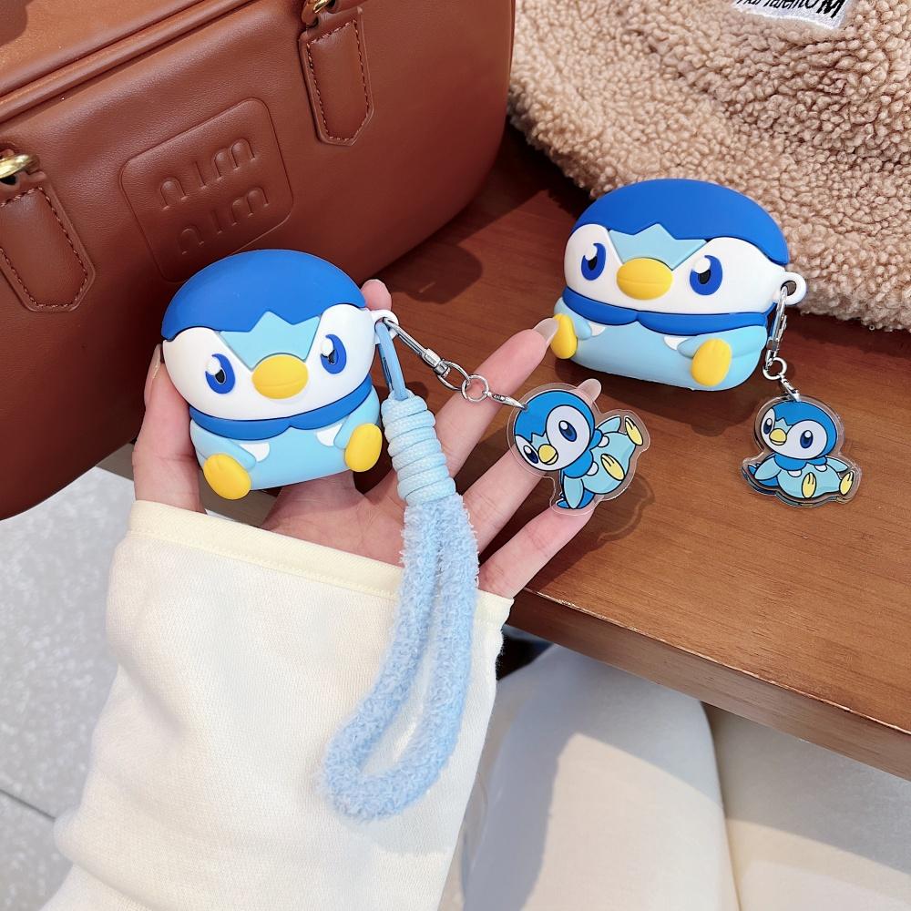 1 Pipup headphone case,Cute wireless Bluetooth earphone case, drop resistant, durable and stylish accessory, suitable for AirPods pro3/1/2/3/4/pro/pro2(Different models may have different shapes)