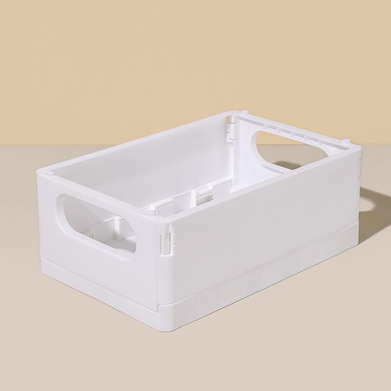 2pc Multifunctional Foldable Storage Box, Office Supplies Jewelry & Cosmetic Organizer, Durable PP Material, Ideal for Home & Travel Use