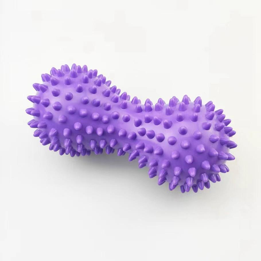 Thorn Yoga Peanut Ball Fascia Massage Tool, Deep Acupoint Muscle Relaxer, Foot Sole Fascia Massager, Pain Relief Therapy Device