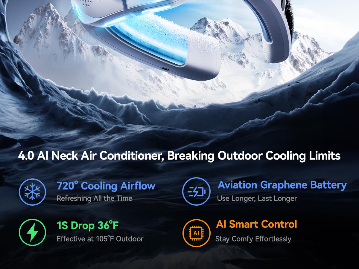 SummerVibes RANVOO AICE LITE Plus 2025 Max Cooling Airflow [No.1