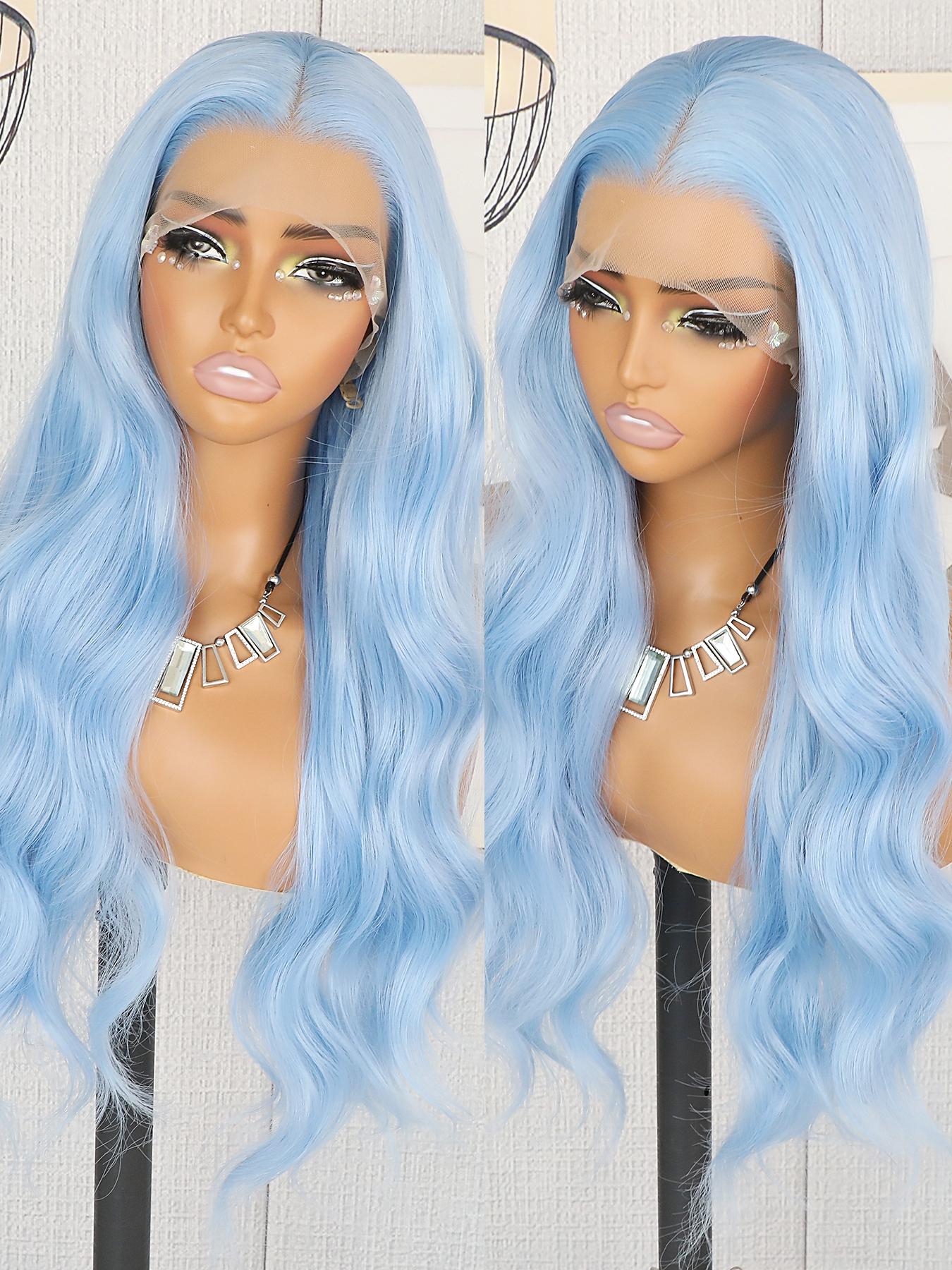 26 Inch Synthetic Lace Front Wig 13x4 HD Transparent Glueless Body Wave Furina Body Wave Brown 26 Inch 13x4 Transparent Premium  main image 3