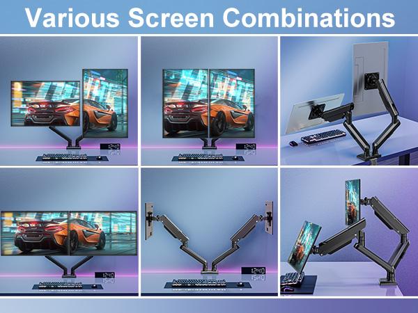 Hot Deal | MOUNTUP Single & Dual Monitor Arm for 13"-32" Screens