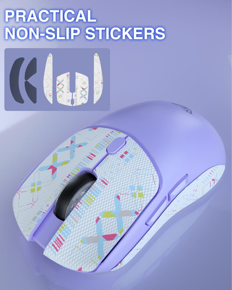 AULA Wireless Keyboard and Mouse Combo, F75 Pro Wireless Mechanical Keyboard,75 percent Gasket Hot Swappable Custom Keyboard+SC580X Wireless Gaming Mouse Light Purple office computer backlit creamy keyboard gaming accessory wireless mouse keyboard Set