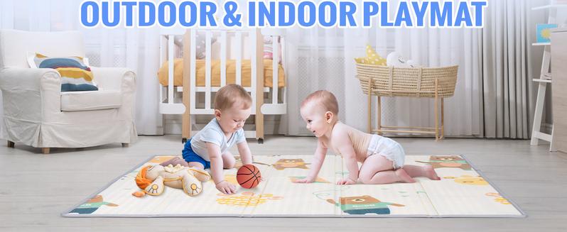 Baby Playpen with Anti-Slip Mat for Indoor&Outdoor Playard Kids Activity Center with Gate, Portable Fence Area for Babies and Toddlers playpen